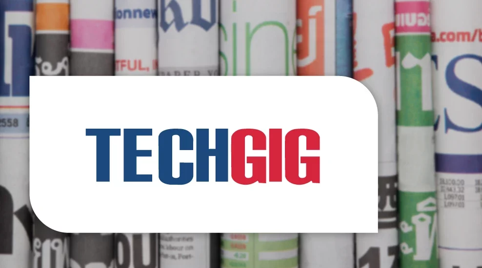 Press thumbnail with TechGig logo