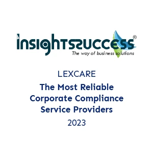 The Most reliable corporate compliance service providers 2023 recognition from Insight Success