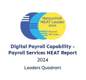 Recognition from Nelson Hall for Digital Payroll Capability - Payroll Services 2024