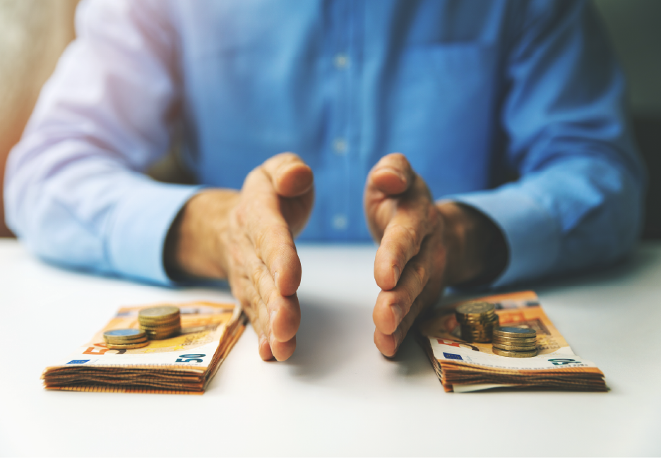 Employee spliting salary