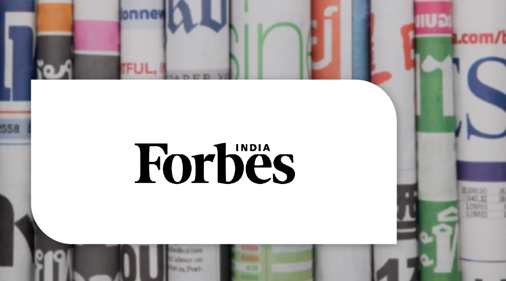 Forbes India publication featured image
